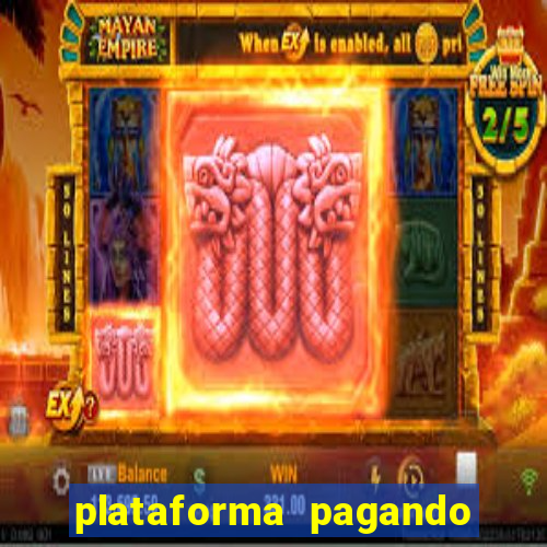 plataforma pagando no cadastro bet